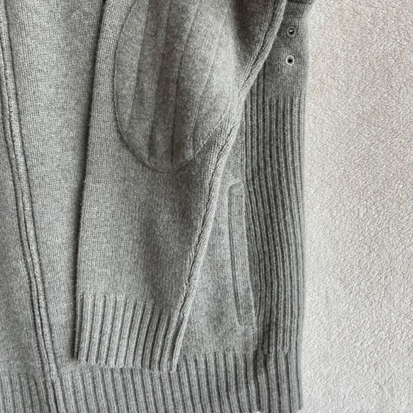 Vintage Polo Ralph Lauren Big Pony Zip-Up Sweater with Elbow Patches - Picture 9 of 10